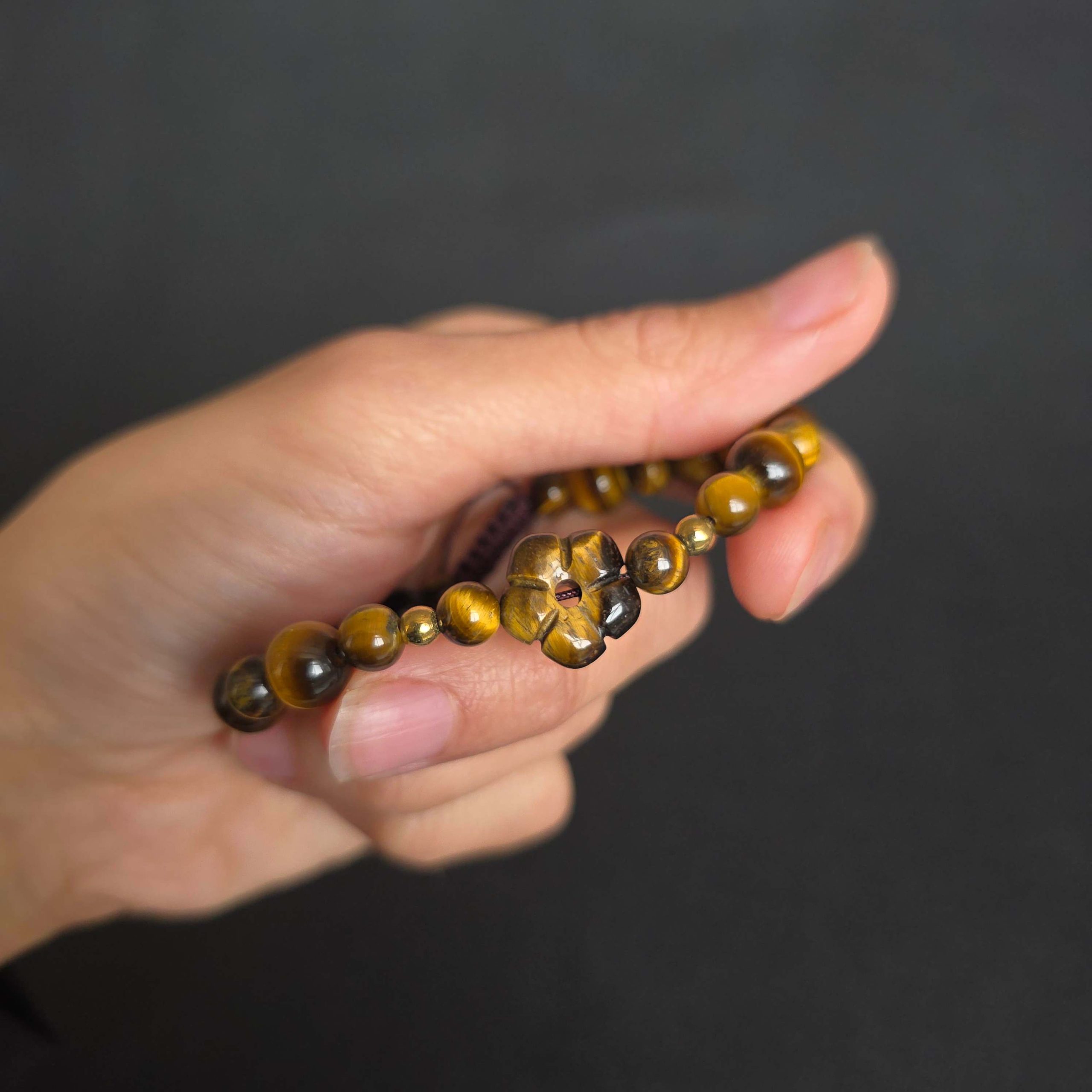 دستبند سنگ چشم ببر - Image 3