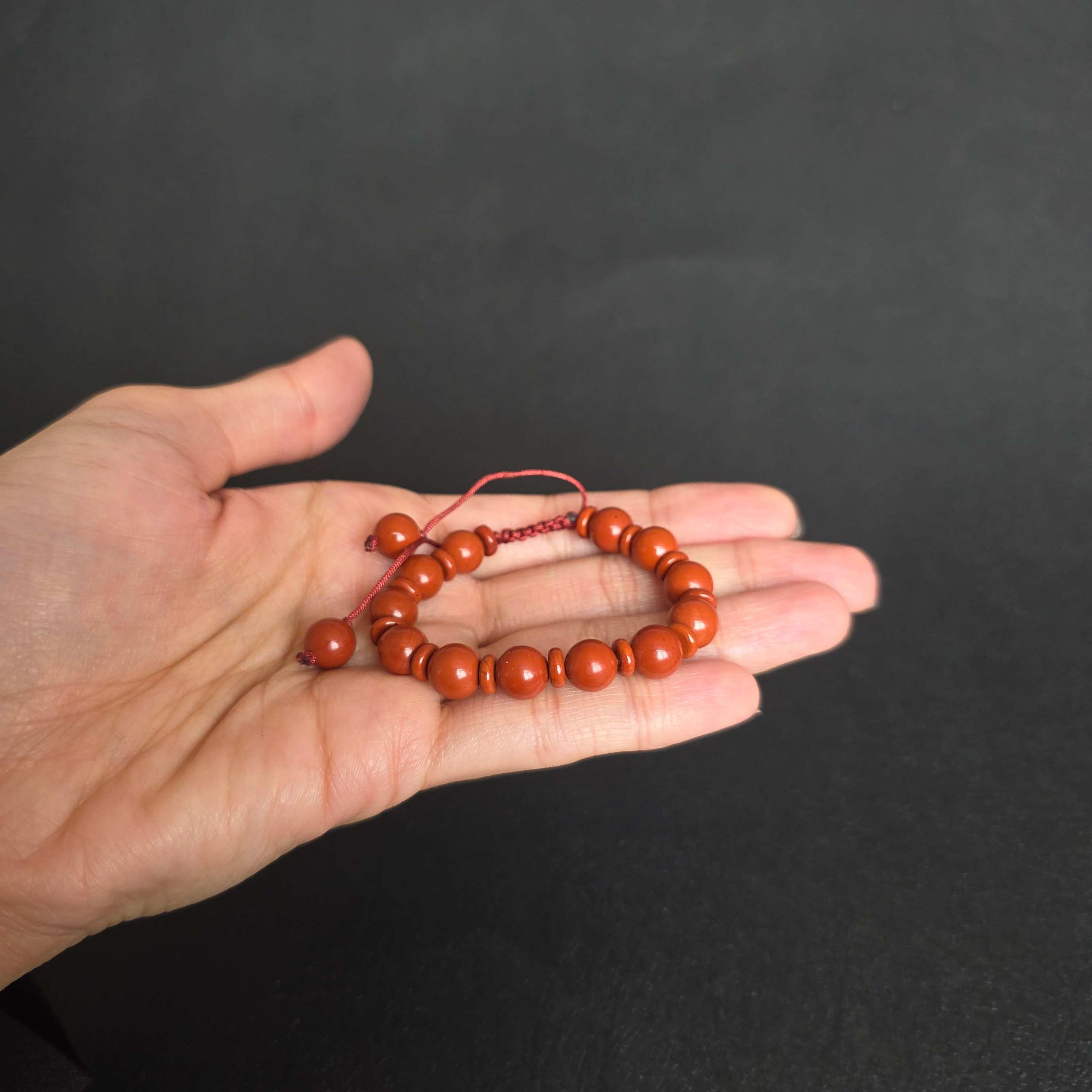 دستبند سنگ جاسپر قرمز (dbjpr003) - Image 4