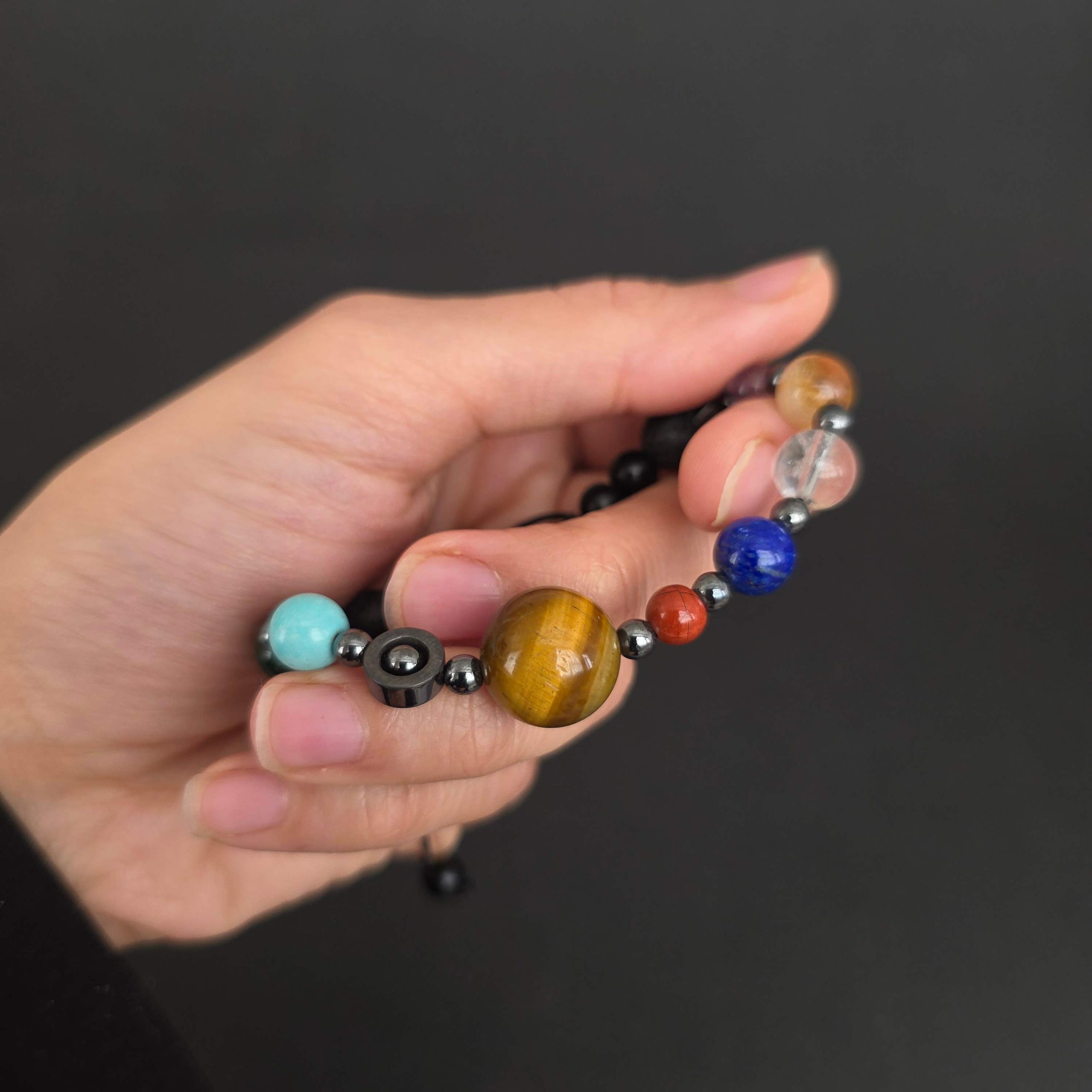 دستبند منظومه شمسی هفت چاکرا - Image 4