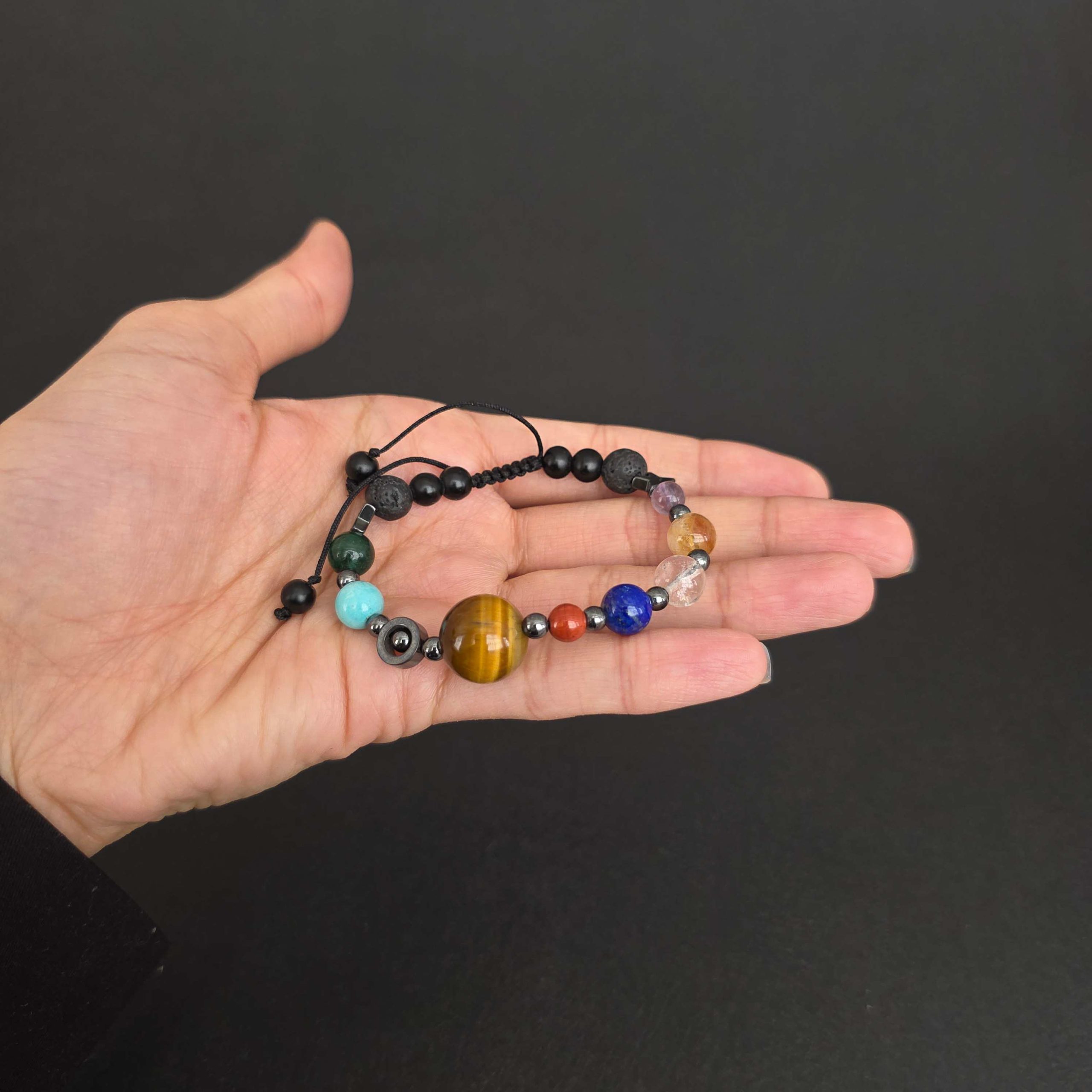 دستبند منظومه شمسی هفت چاکرا - Image 7