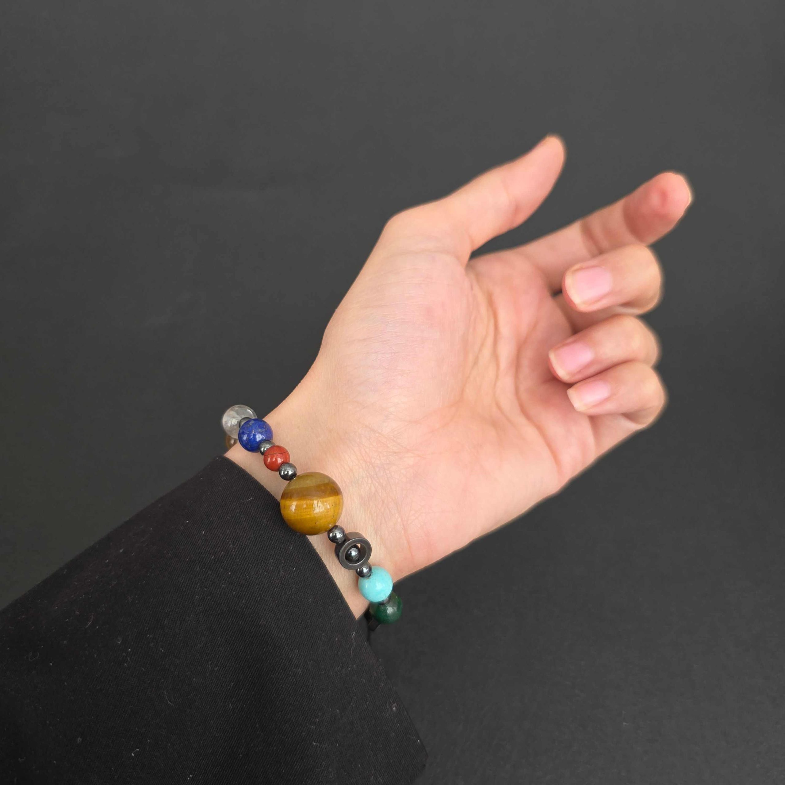 دستبند منظومه شمسی هفت چاکرا - Image 5